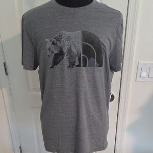 The North Face Gray Bear Graphic Tee